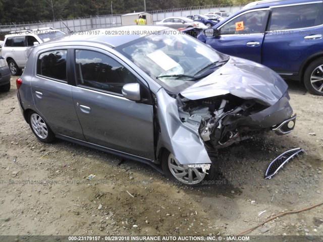 ML32A4HJ1HH016301 - 2017 MITSUBISHI MIRAGE SE GRAY photo 1