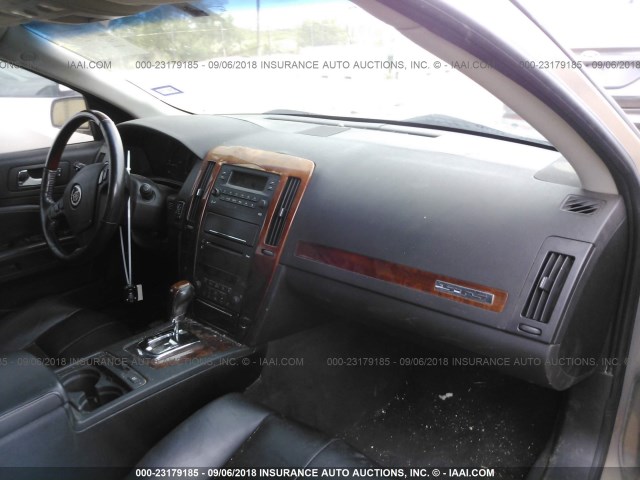 1G6DW677X70192384 - 2007 CADILLAC STS TAN photo 5