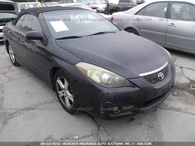 4T1FA38P97U117892 - 2007 TOYOTA CAMRY SOLARA SE/SLE შავი ფოტო 1