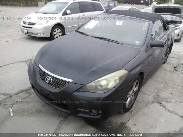 4T1FA38P97U117892 - 2007 TOYOTA CAMRY SOLARA SE/SLE შავი ფოტო 2