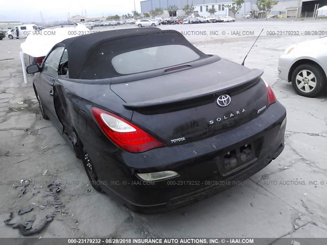 4T1FA38P97U117892 - 2007 TOYOTA CAMRY SOLARA SE/SLE შავი ფოტო 3