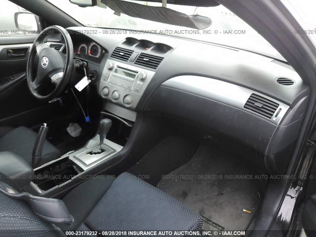 4T1FA38P97U117892 - 2007 TOYOTA CAMRY SOLARA SE/SLE შავი ფოტო 5