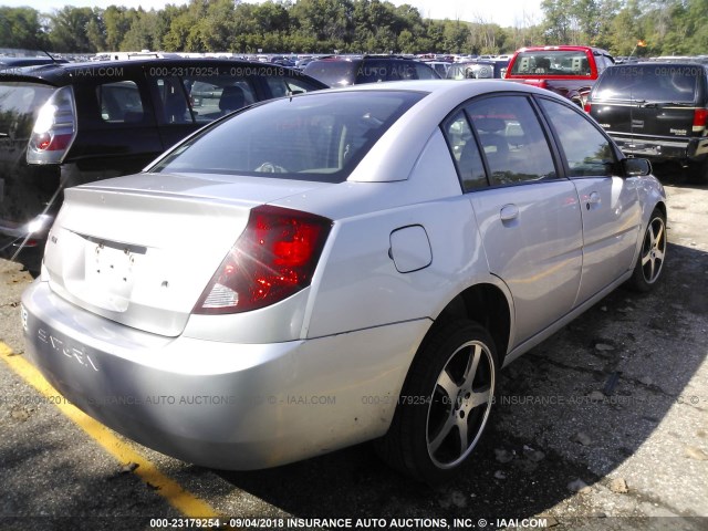 1G8AJ55F37Z199525 - 2007 SATURN ION LEVEL 2 银色 照片 4