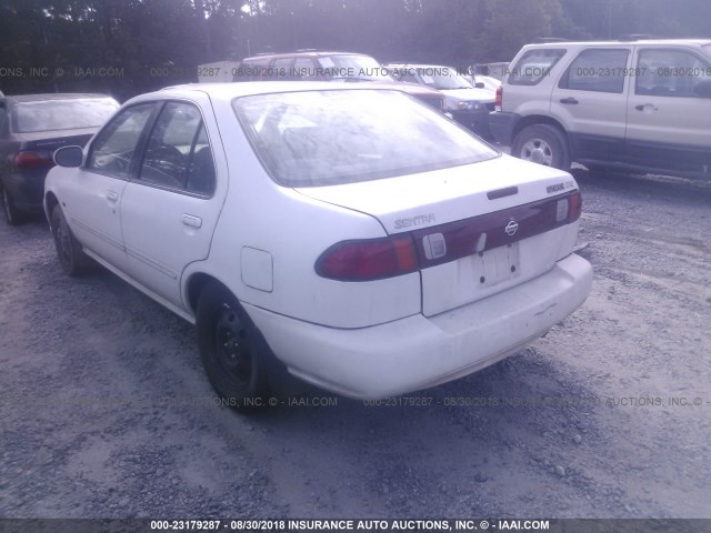 1N4AB41D7XC735984 - 1999 NISSAN SENTRA XE/GXE WHITE photo 3