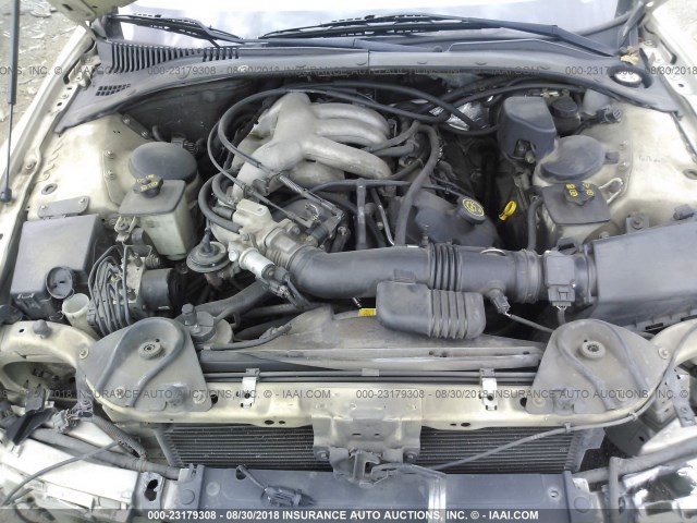 1LNHM86S5YY924926 - 2000 LINCOLN LS TAN photo 10