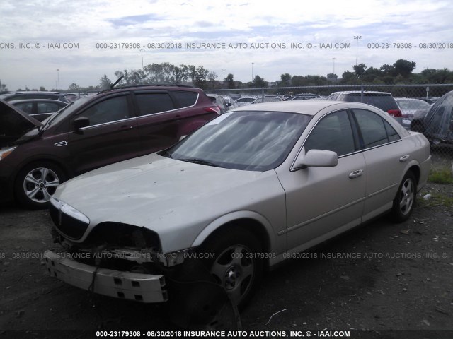 1LNHM86S5YY924926 - 2000 LINCOLN LS TAN photo 2
