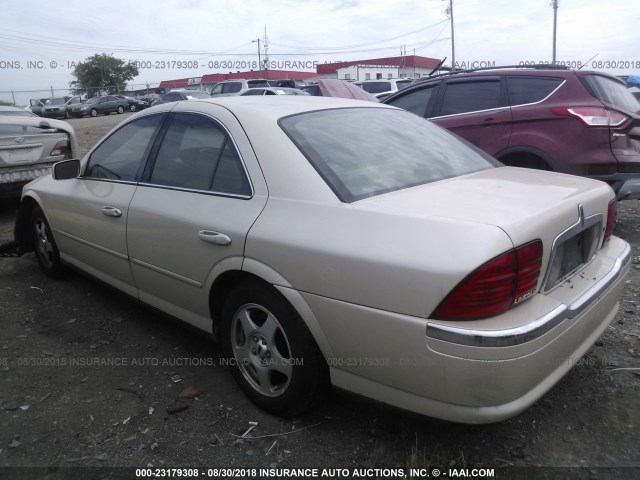 1LNHM86S5YY924926 - 2000 LINCOLN LS TAN photo 3