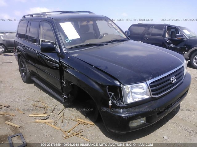 JT3HT05J3Y0091504 - 2000 TOYOTA LAND CRUISER  BLACK photo 1