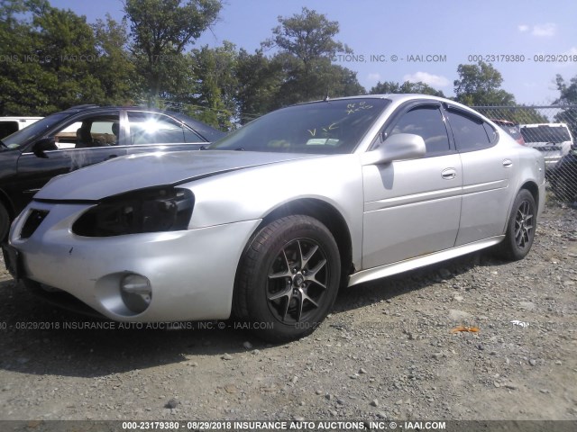 2G2WS522751131443 - 2005 PONTIAC GRAND PRIX GT SILVER photo 2