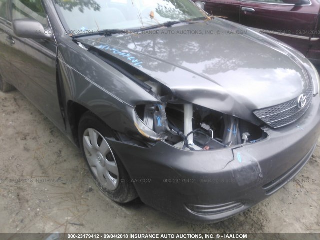 4T1BE32K03U711569 - 2003 TOYOTA CAMRY LE/XLE/SE Сұр фото 6