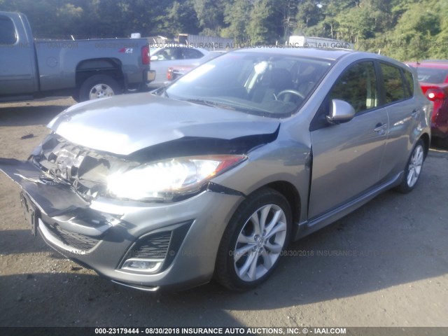 JM1BL1K60B1464149 - 2011 MAZDA 3 S SILVER photo 2