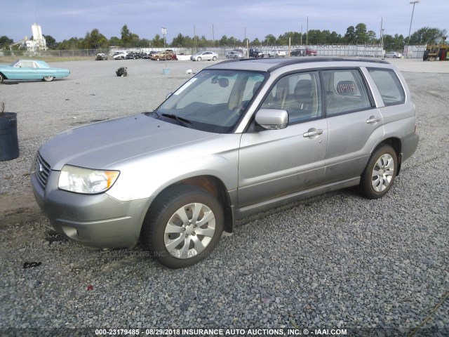 JF1SG67646H735226 - 2006 SUBARU FORESTER 2.5X LL BEAN GRAY photo 2