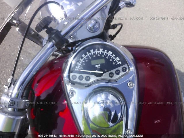 1HFSC55084A007757 - 2004 HONDA VTX1300 C RED photo 7