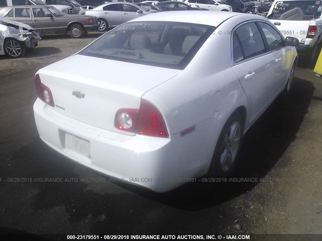 1G1ZA5E15BF356228 - 2011 CHEVROLET MALIBU LS 白色 照片 4