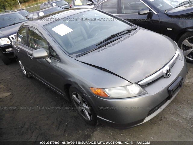 1HGFA16988L044309 - 2008 HONDA CIVIC EXL 灰色 照片 1