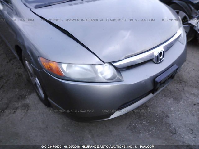 1HGFA16988L044309 - 2008 HONDA CIVIC EXL 灰色 照片 6