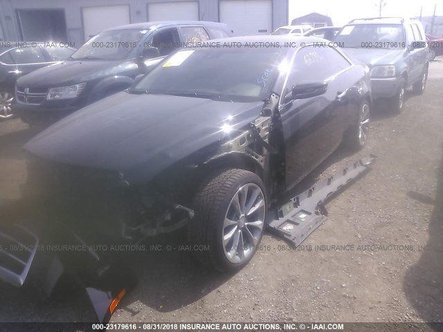 1G6AC1R30F0100139 - 2015 CADILLAC ATS PERFORMANCE BLACK photo 2