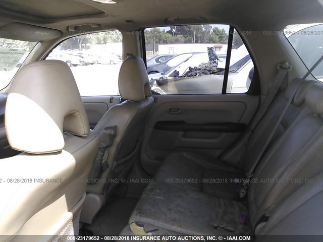 JHLRD78905C031894 - 2005 HONDA CR-V SE/EX WHITE photo 8