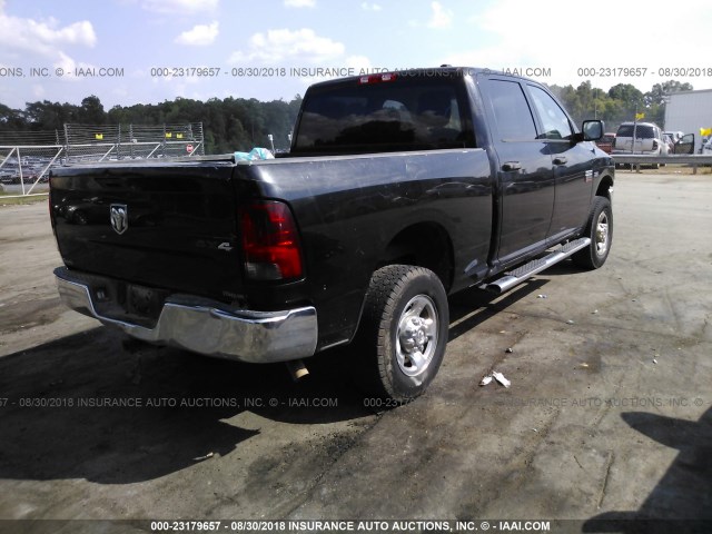 3C6TD5CT9CG321367 - 2012 DODGE RAM 2500 ST BLACK photo 4