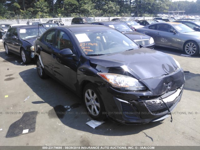 JM1BL1VG1B1423498 - 2011 MAZDA 3 I BLACK photo 1