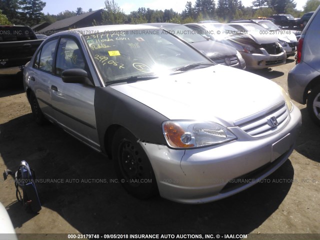 2HGES15143H544638 - 2003 HONDA CIVIC DX SILVER photo 1