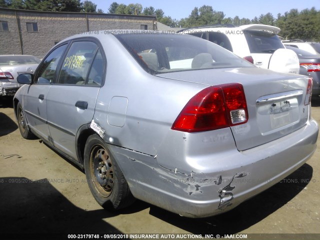 2HGES15143H544638 - 2003 HONDA CIVIC DX SILVER photo 6