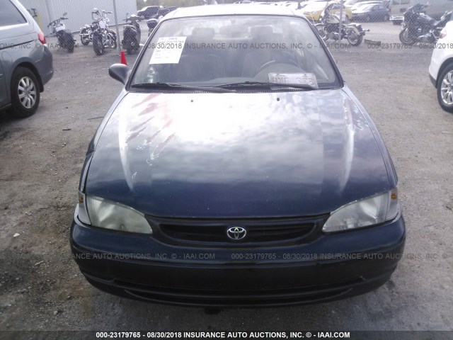 1NXBR12E9XZ144853 - 1999 TOYOTA COROLLA VE/CE/LE Navy photo 6