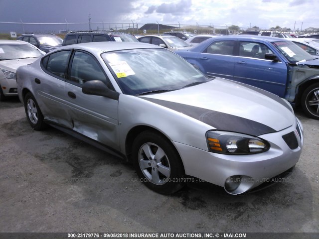 2G2WP552281145588 - 2008 PONTIAC GRAND PRIX Сріблястий фото 1