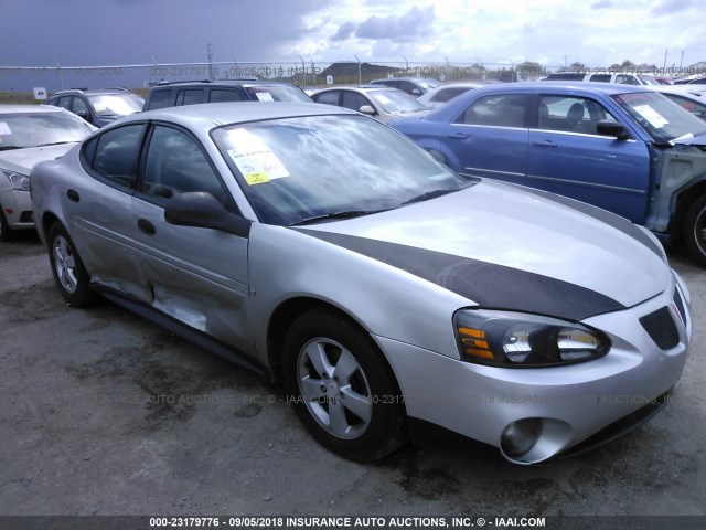 2G2WP552281145588 - 2008 PONTIAC GRAND PRIX Сріблястий фото 6