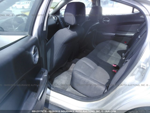 2G2WP552281145588 - 2008 PONTIAC GRAND PRIX Сріблястий фото 8