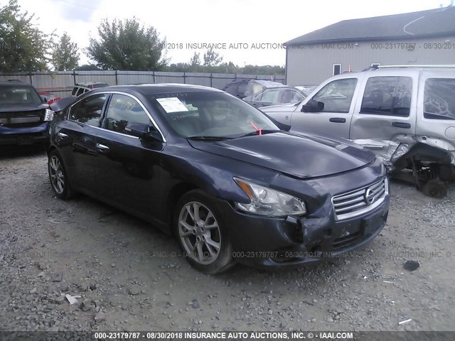 1N4AA5AP0CC832277 - 2012 NISSAN MAXIMA S/SV GRAY photo 1