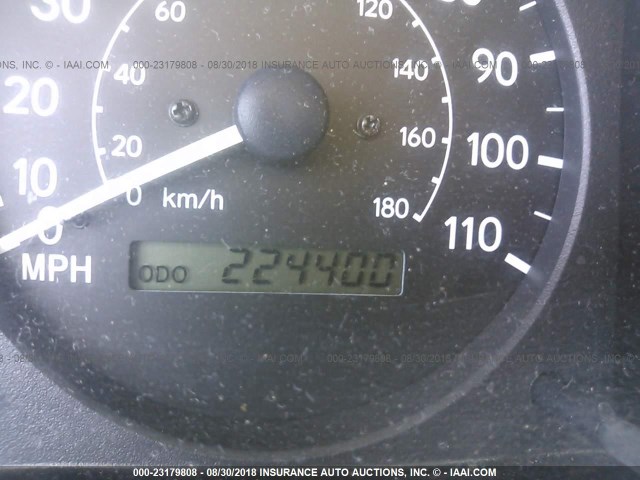 2T1BR12E2YC267123 - 2000 TOYOTA COROLLA VE/CE/LE TEAL photo 7