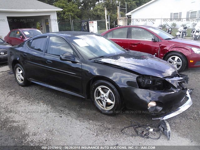 2G2WP542741210236 - 2004 PONTIAC GRAND PRIX GT BLACK photo 1