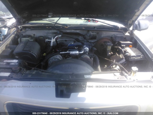 1GKEK63R9YR187635 - 2000 GMC DENALI GRAY photo 10