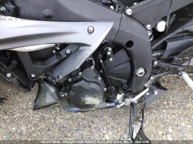 JYARJ16E8EA030597 - 2014 YAMAHA YZFR6 GRAY photo 9