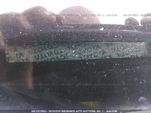 JTLKT324964117549 - 2006 TOYOTA SCION XB Бордовый фото 9