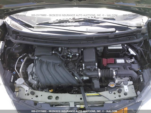 3N1CE2CP3GL375111 - 2016 NISSAN VERSA NOTE S/S PLUS/SV/SL/SR BLACK photo 10