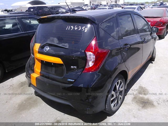3N1CE2CP3GL375111 - 2016 NISSAN VERSA NOTE S/S PLUS/SV/SL/SR BLACK photo 4
