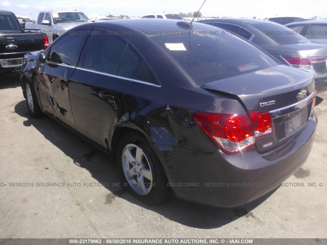 1G1PE5SB4G7148934 - 2016 CHEVROLET CRUZE LIMITED LT Dark Brown photo 3