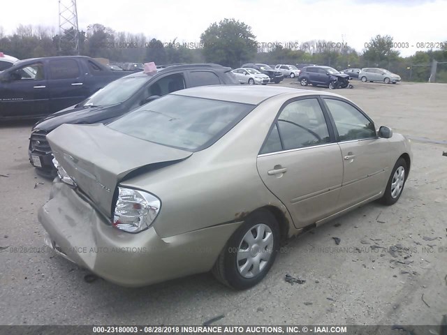 4T1BE32K52U564115 - 2002 TOYOTA CAMRY LE/XLE/SE 棕色 照片 4