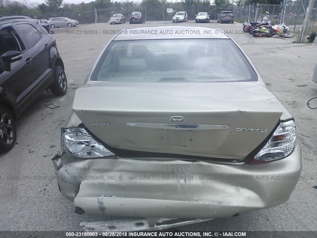 4T1BE32K52U564115 - 2002 TOYOTA CAMRY LE/XLE/SE 棕色 照片 6