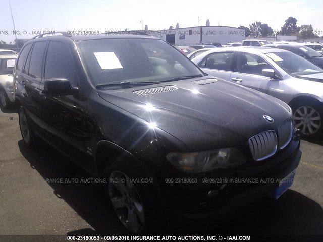 5UXFB535X5LV13205 - 2005 BMW X5 4.4I BLACK photo 1