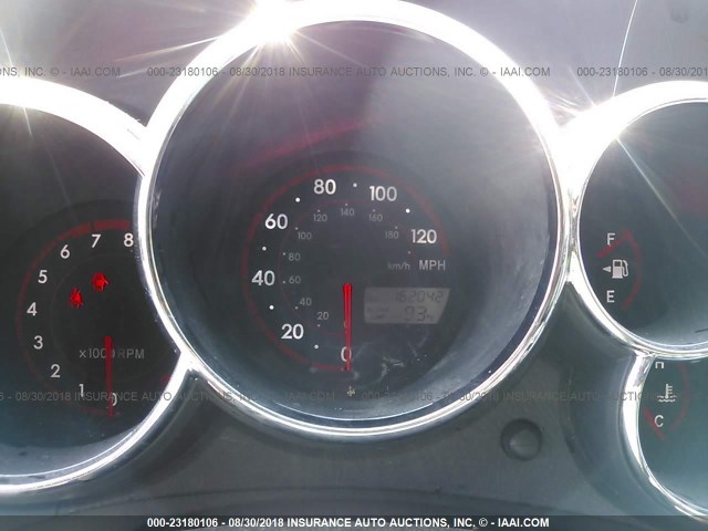 2T1KR30E57C642483 - 2007 TOYOTA COROLLA MATRIX XR BLACK photo 7