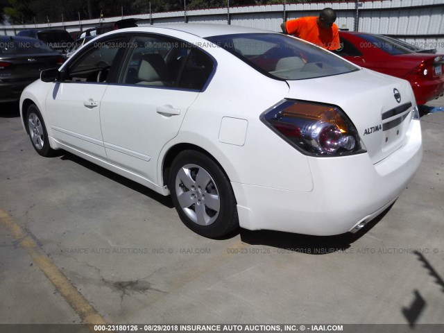 1N4AL21E98N437663 - 2008 NISSAN ALTIMA 2.5/2.5S WHITE photo 3