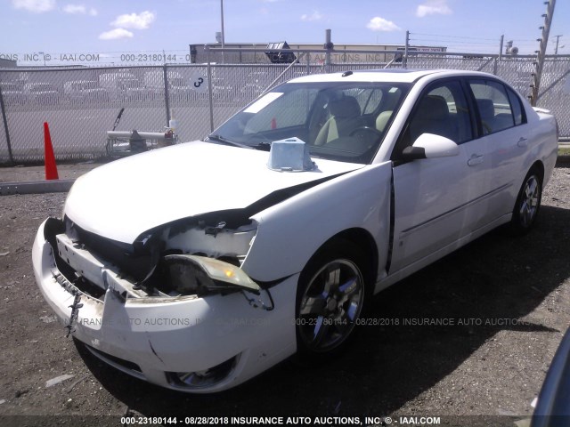 1G1ZU53816F260559 - 2006 CHEVROLET MALIBU LTZ 白色 照片 2