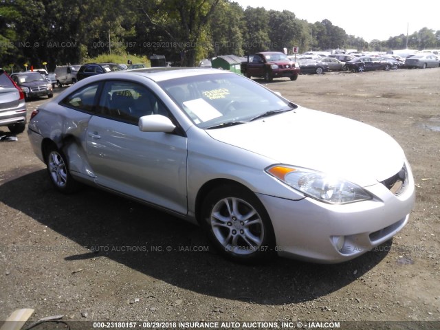 4T1CA30P15U062303 - 2005 TOYOTA CAMRY SOLARA SE/SLE Gümüş foto 1