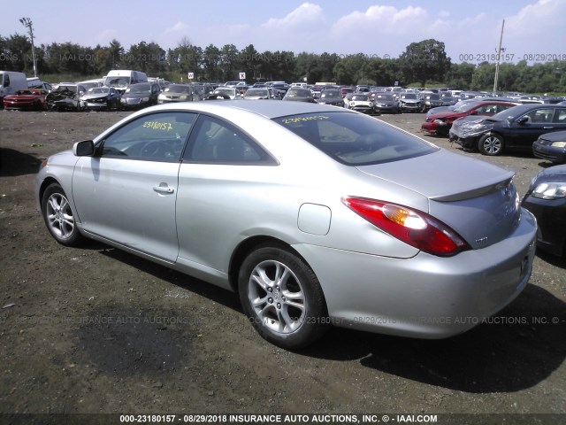 4T1CA30P15U062303 - 2005 TOYOTA CAMRY SOLARA SE/SLE Gümüş foto 3