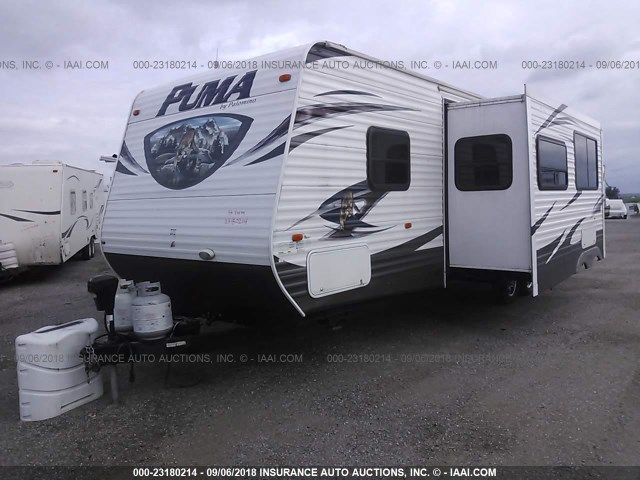 4X4TPUF20DP044144 - 2013 FOREST RIVER PUMA  白色 照片 2
