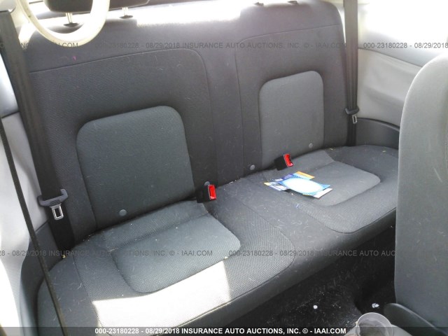 3VWBK31C95M409208 - 2005 VOLKSWAGEN NEW BEETLE GL 银色 照片 8