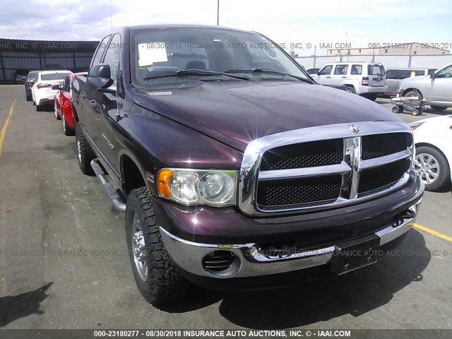 3D7KU28D14G159505 - 2004 DODGE RAM 2500 ST/SLT BURGUNDY photo 6